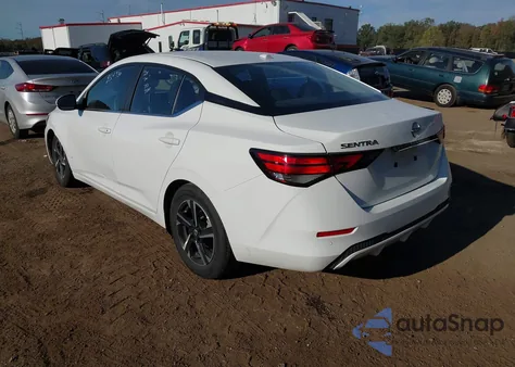 2025 Nissan Sentra Sv из США, поврежденный, VIN 3N1AB8CV7SY277339